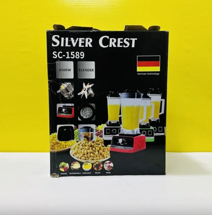 Silver Crest 4500W Blender SC-1589 – Professional High Speed Mixer Grinder UAE