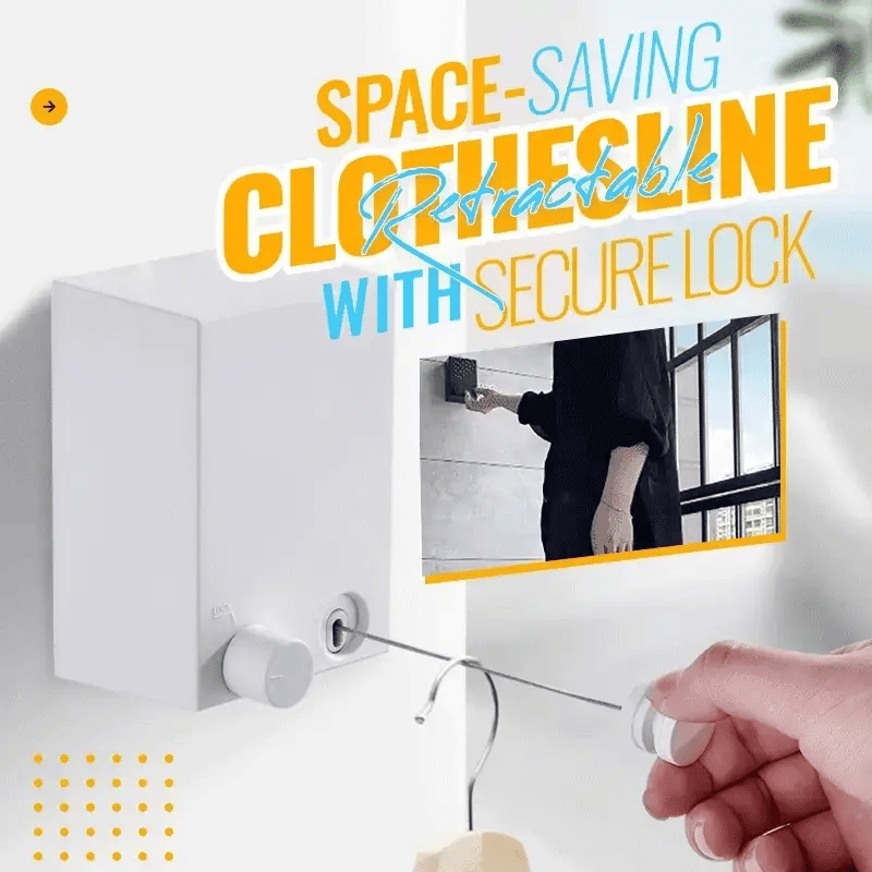 Telescopic Clothesline Clothes Drying Rope (Free delivery Across UAE) + Buy 1 get 1 Free
