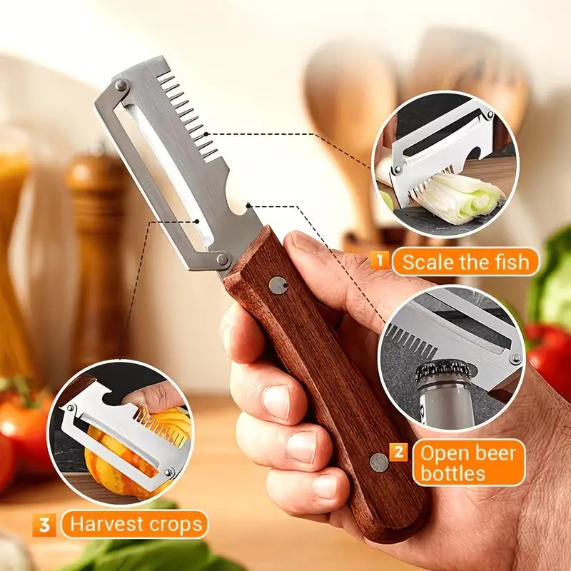 KitchenPro™ 3-in-1 Smart Peeler | Buy 1 Get 1 FREE