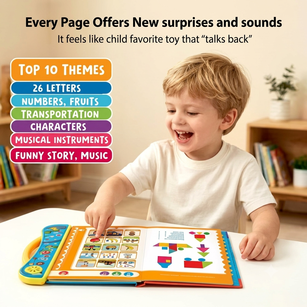 Kids Electronic Study Book