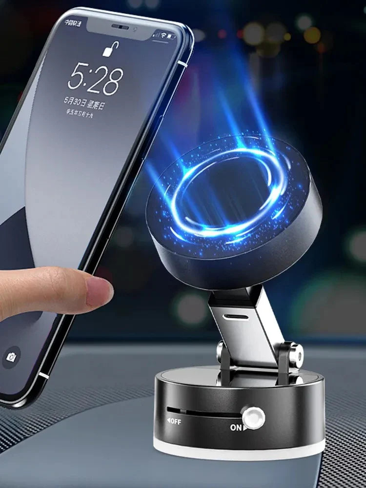 360°  Magnetic Car Phone Holder - Super Strong Grip for UAE Roads| COD