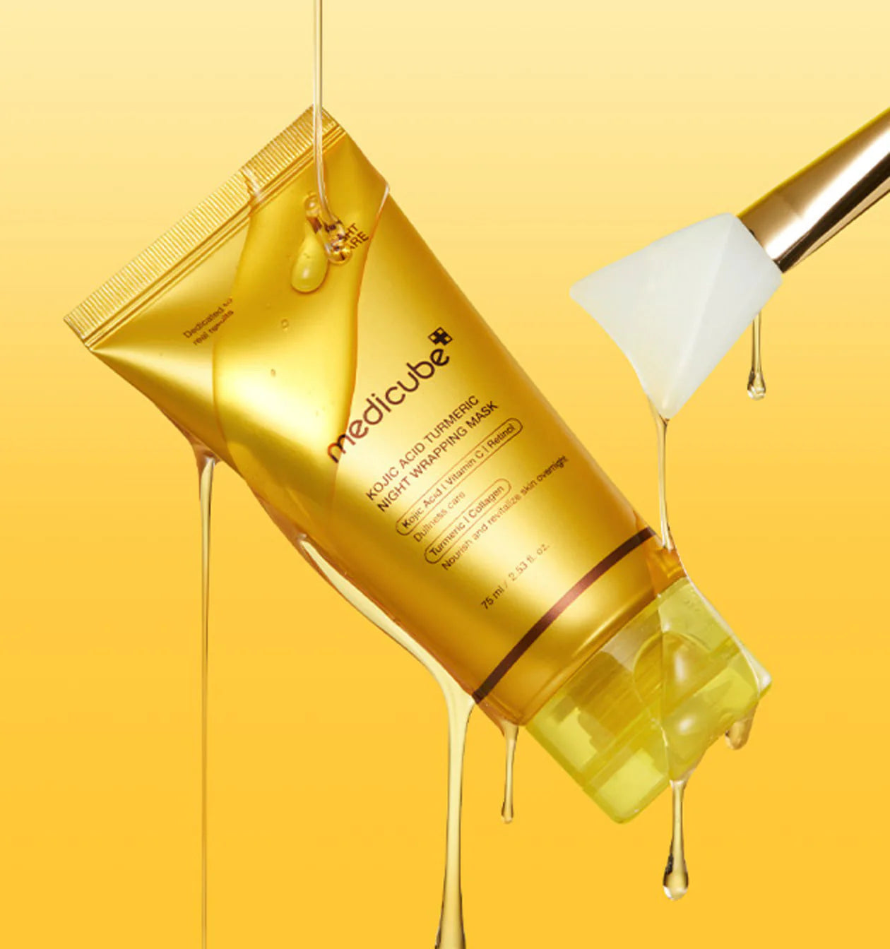 Medicube Kojic Acid Turmeric Night Wrapping Mask (75ml)
