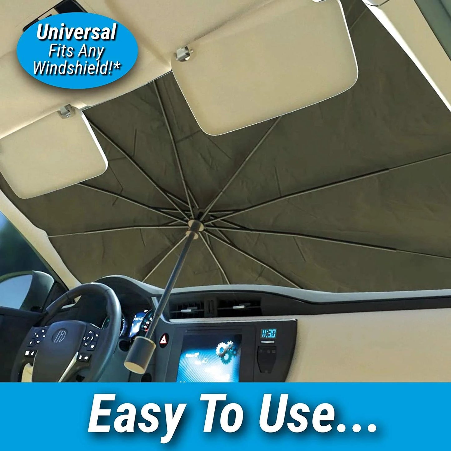 Umbrella HeatShield Pro   -  Car sunshade